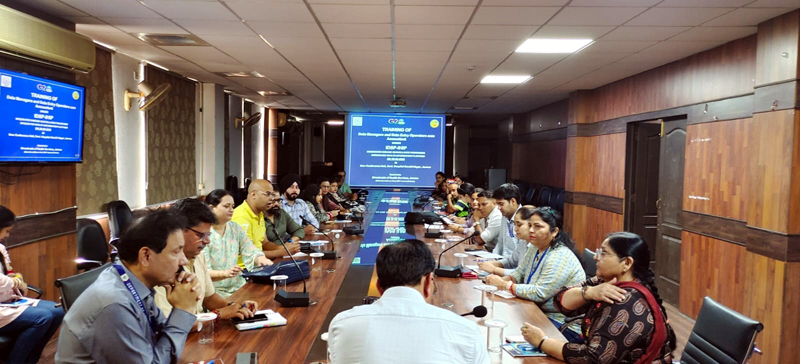 DHS Jammu Dr Rajeev K Sharma along with resource persons and participants during a training programme at Government Hospital, Gandhi Nagar. DHS Jammu Dr Rajeev K Sharma along with resource persons and participants during a training programme at Government Hospital, Gandhi Nagar.