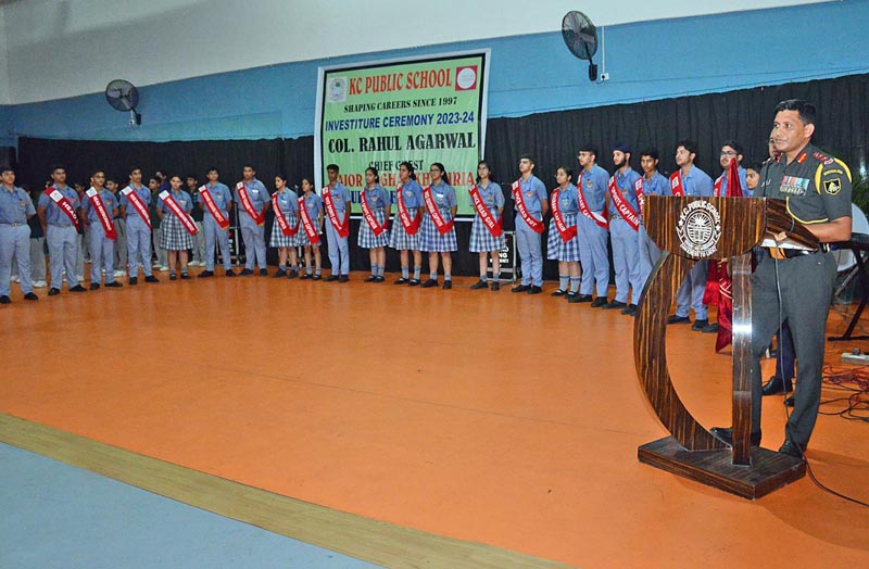 Elected representatives of KCPS Students' Council posing together during a function in Jammu. Elected representatives of KCPS Students' Council posing together during a function in Jammu.