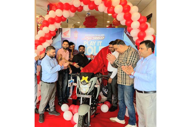 New Sp160 being launched at Diamond Honda in Channi Himmat Jammu. New Sp160 being launched at Diamond Honda in Channi Himmat Jammu.