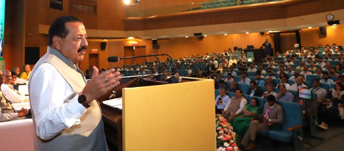 Union Minister Dr. Jitendra Singh speaking after launching the nationwide 