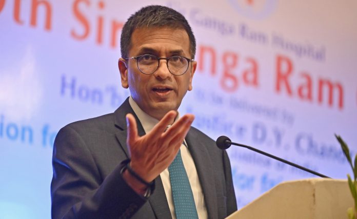 CJI Justice DY Chandrachud delivers the 19th Sir Ganga Ram Oration
