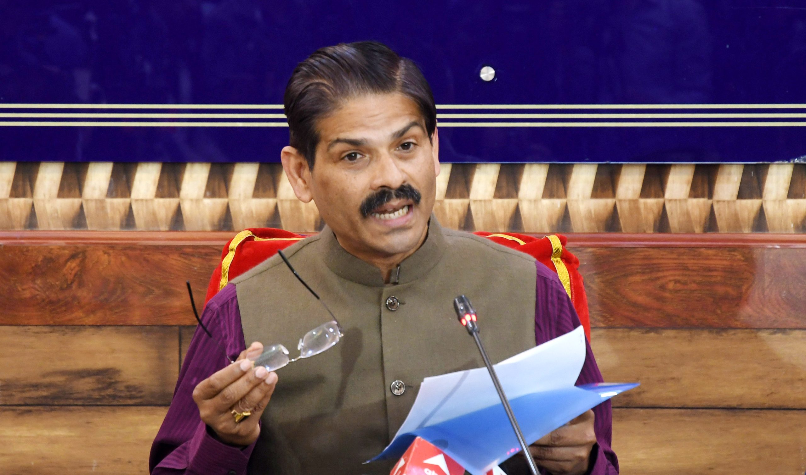 Jammu and Kashmir polices Special Director General (CID) RR Swain