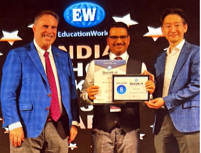 Director Gourav Abrol, MVI School receiving award for Top-Ed School in Samba. Director Gourav Abrol, MVI School receiving award for Top-Ed School in Samba.