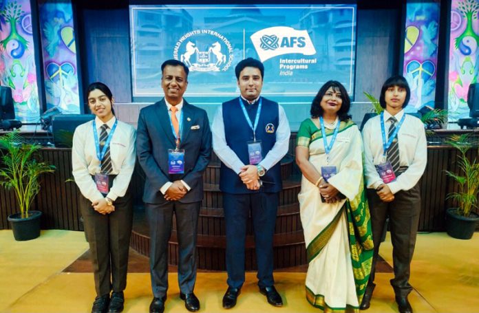 Members of Jodhamal delegation posing for a group photograph.