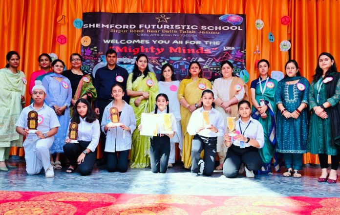 Shemford Futuristic School management and dignitaries posing with students on Wednesday. Shemford Futuristic School management and dignitaries posing with students on Wednesday.