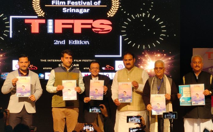 Dignitaries during the inaugural of TIFFS. - Excelsior/Shakeel