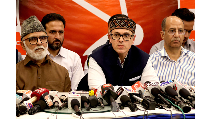 NC vice president Omar Adullah addressing press conference. NC vice president Omar Adullah addressing press conference.