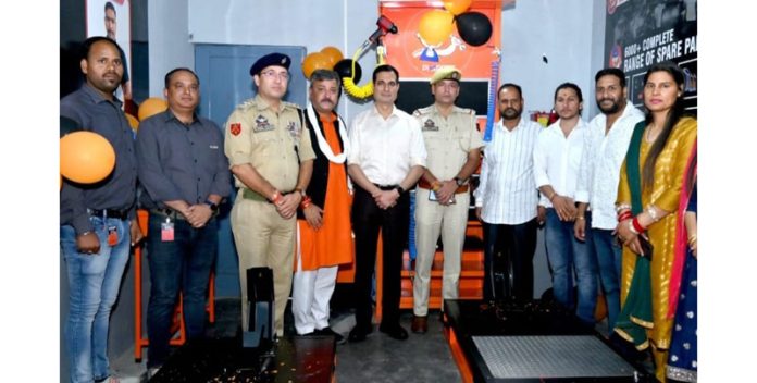 New Pik-Part Smart Garage being inaugurated on Akhnoor Road on Monday.