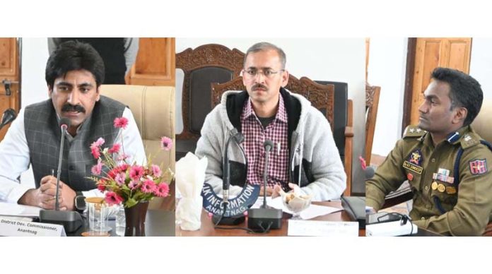 Principal Secretary Finance chairing public darbar.