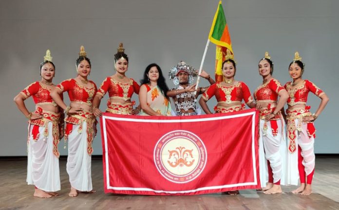 Troupe performing at SKUAST Jammu.