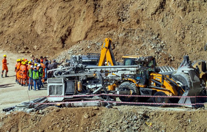 Under-construction tunnel collapsed in Uttarakhand