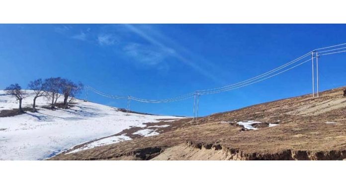 A view of Bandipora’s Gurez valley which gets grid connected electricity. -Excelsior/Aabid Nabi