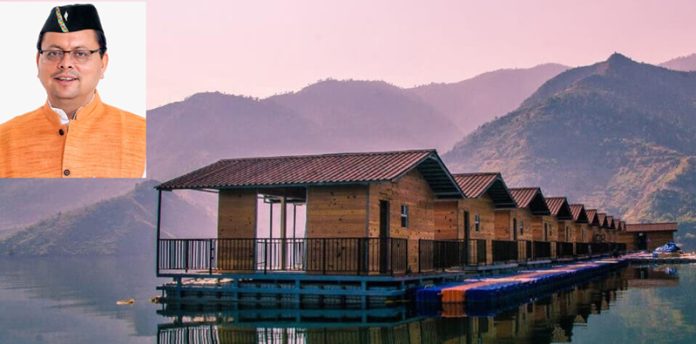 A view of Tehri Lake.