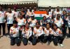 Para Archers of India posing for group photograph.