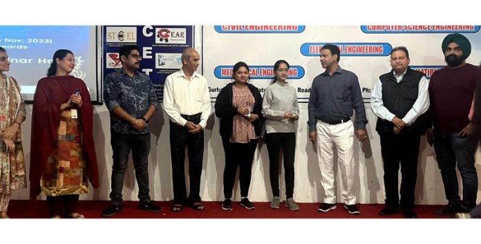 Management of Yogananda College of Engineering and Technology posing during Talent Hunt Season - 2 event on Friday.