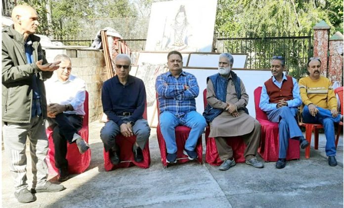 KPs at a function organised by VKS at Jagti township.