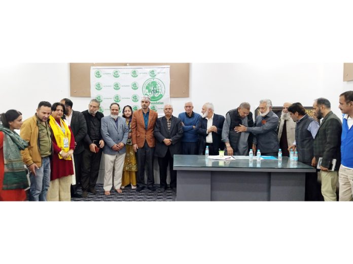Urdu intellectuals assemble in Jammu to discuss promotion of the language.