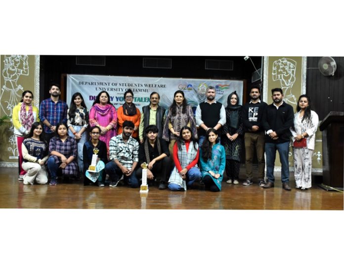 Winners of Fine Arts events on fourth day of ongoing Display Your Talent in JU.