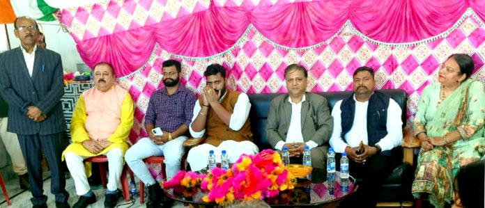 BSP leaders at a meeting on Sunday.