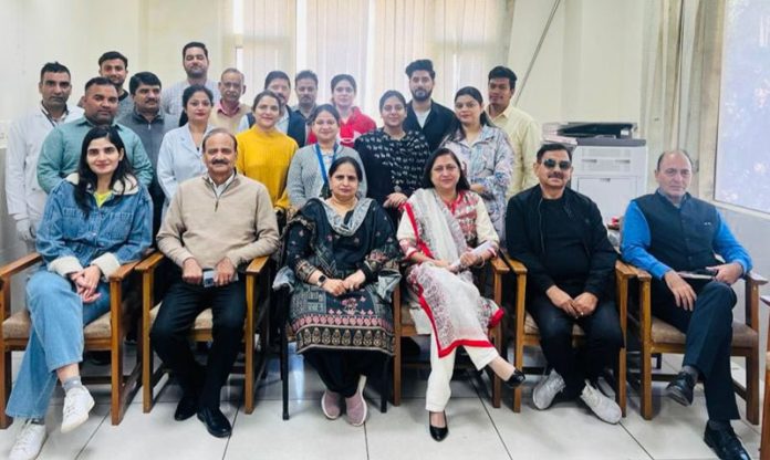 GMC Blood Bank Department doctors and others during GBM on Friday. GMC Blood Bank Department doctors and others during GBM on Friday.