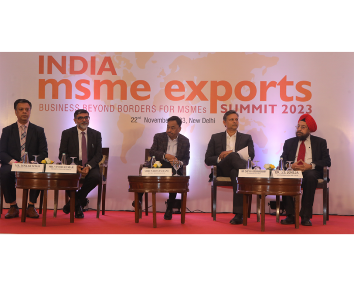 Union Minister of MSME Narayan Raina during a function on Friday.