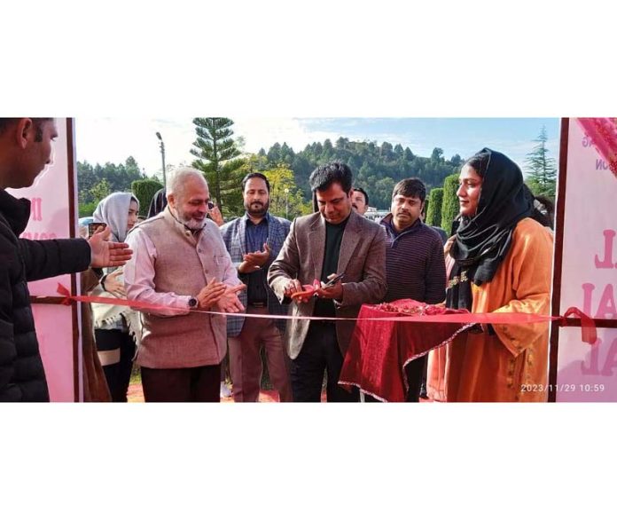 Dr. Ali Asghar Shah, Dean Academic Affairs, BGSBU inaugurating cultural function at Rajouri. Dr. Ali Asghar Shah, Dean Academic Affairs, BGSBU inaugurating cultural function at Rajouri.