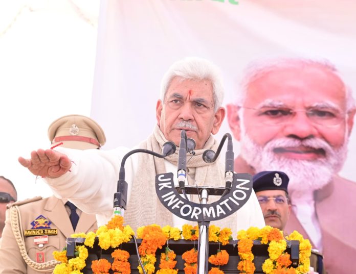 Administration's Mission Is To Ensure Primary School In Every Panchayat For Quality Education: LG Sinha Administration's Mission Is To Ensure Primary School In Every Panchayat For Quality Education: LG Sinha