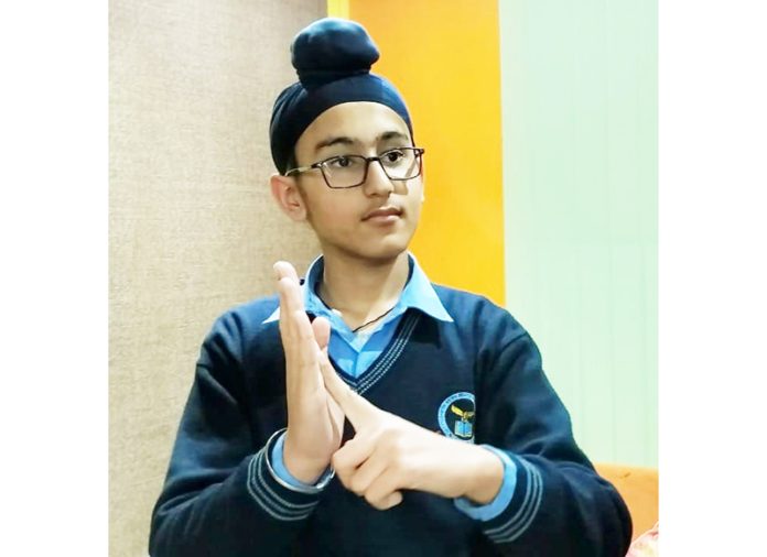 Arjunveer receives Nat'l Child Scientist Award