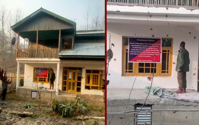 Police Attaches House, Car Under UA(P) Act In J&K's Baramulla