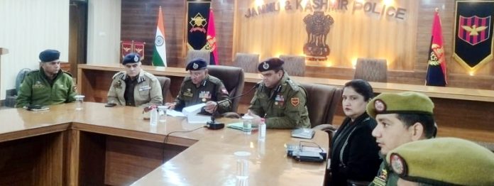 ADGP Anand Jain delivering inaugural address at the training programme for Police officers. ADGP Anand Jain delivering inaugural address at the training programme for Police officers.