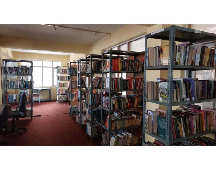 A view of library located at new bus stand in Ganderbal. -Excelsior/Firdous A view of library located at new bus stand in Ganderbal. -Excelsior/Firdous