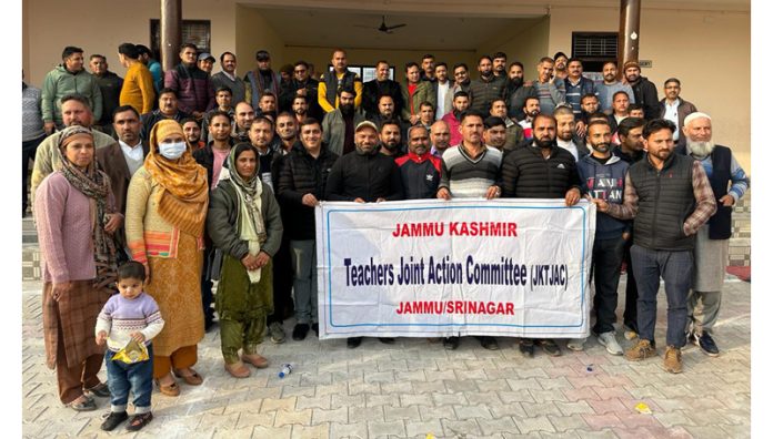 JKTJAC members during convention at Reasi on Friday. JKTJAC members during convention at Reasi on Friday.