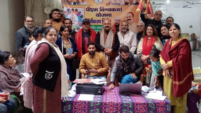 BJP, vice president, Yudhvir Sethi during a party programme at Jammu on Friday. BJP, vice president, Yudhvir Sethi during a party programme at Jammu on Friday.