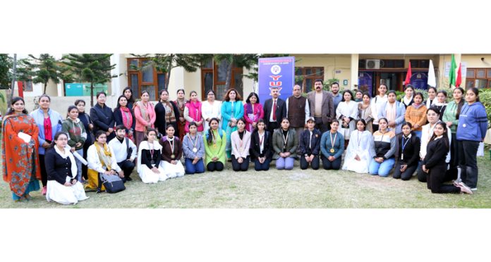 Winners of various events on day-5 of the ongoing Yuvtarang.