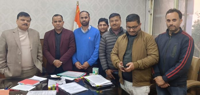 JKTJAC deputation meeting with Principal Secy School Education.