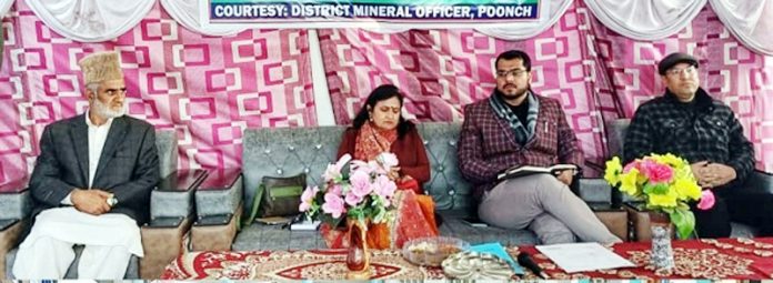 Secretary Mining chairing mega public darbar in Gursai Poonch on Saturday. Secretary Mining chairing mega public darbar in Gursai Poonch on Saturday.