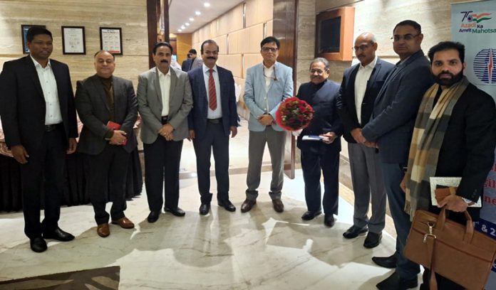 Dignitaries during a workshop organised by Power Grid Corporation. Dignitaries during a workshop organised by Power Grid Corporation.