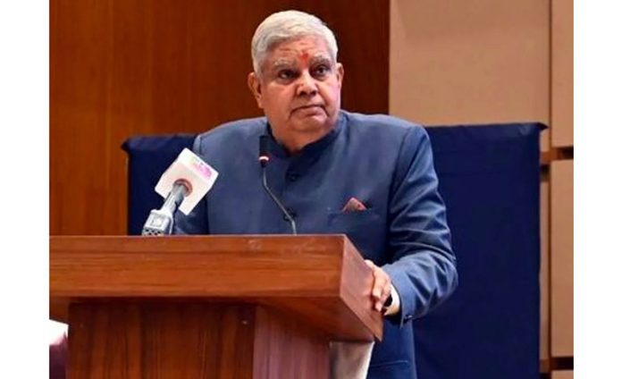 Vice President Jagdeep Dhankhar addressing the inaugural function of the two-day Atal Swasthya Mela. Vice President Jagdeep Dhankhar addressing the inaugural function of the two-day Atal Swasthya Mela.