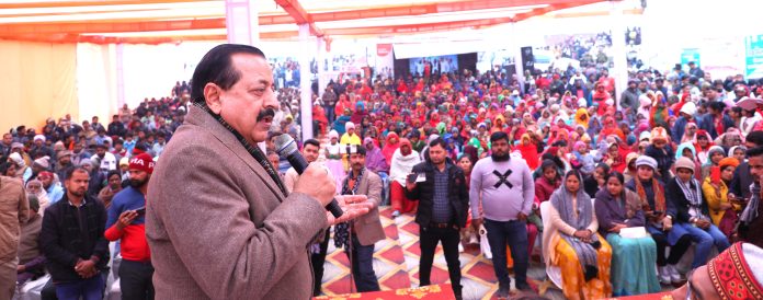 Modi Ensured Doorstep Delivery Of Welfare Benefits: Dr Jitendra