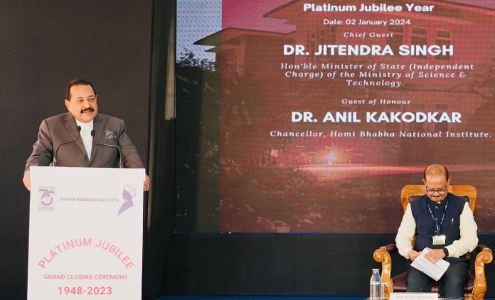 New Year Satellite XpoSAT Exemplifies 'Whole Of Science' Joint Effort: Dr Jitendra New Year Satellite XpoSAT Exemplifies 'Whole Of Science' Joint Effort: Dr Jitendra