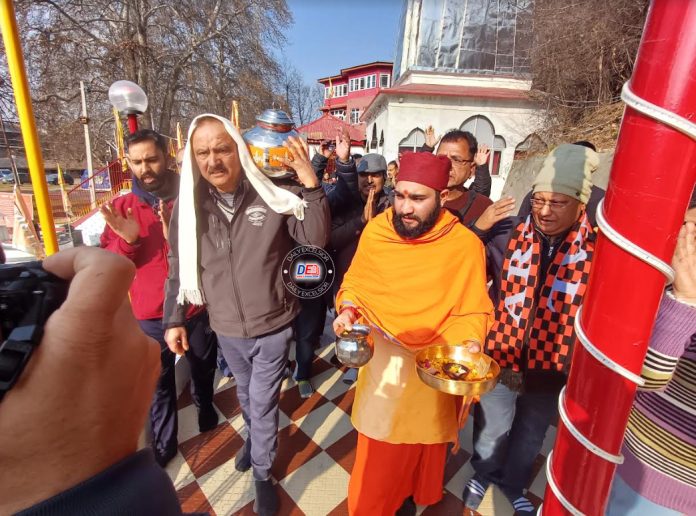 ‘Kalash’ From Ayodhya Installed At Ram Temple On Martand Sun Temple Premises In J&K