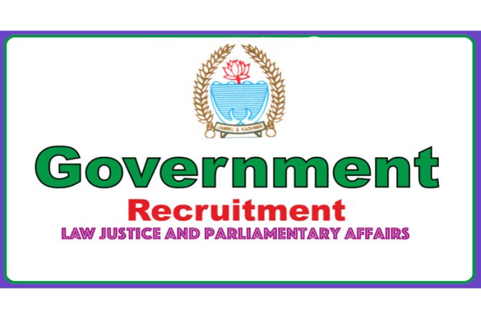 Law justice department