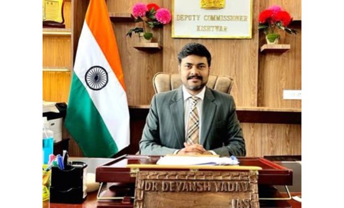 DC Kishtwar reviews progress under District Capex Budget DC Kishtwar reviews progress under District Capex Budget