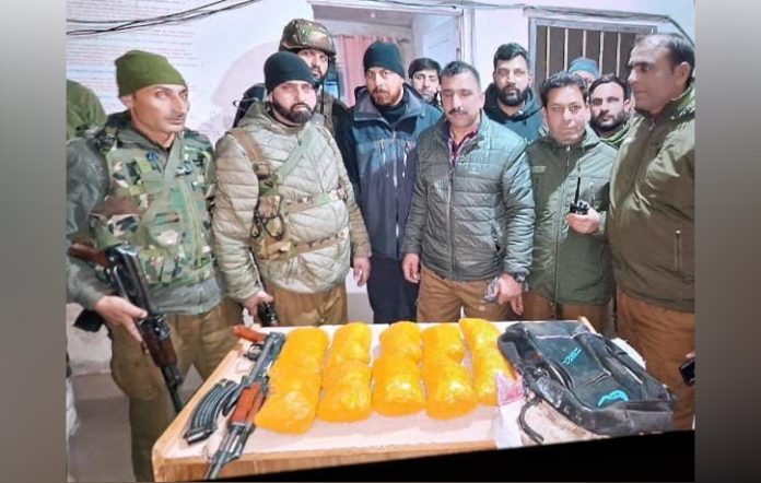 Arms Recovered Near LoC In Jammu And Kashmir's Kupwara