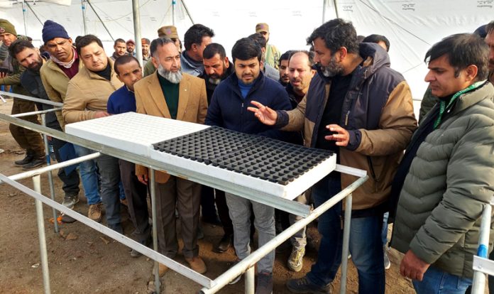 DC Kishtwar during visit to Paddar.