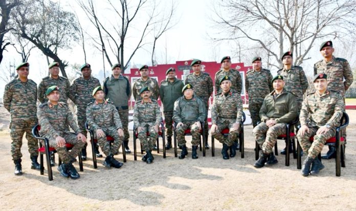 General-Officer-Commanding (GOC), White Knight Corps Lieutenant General Navin Sachdeva during visit to Doda and Kishtwar districts.