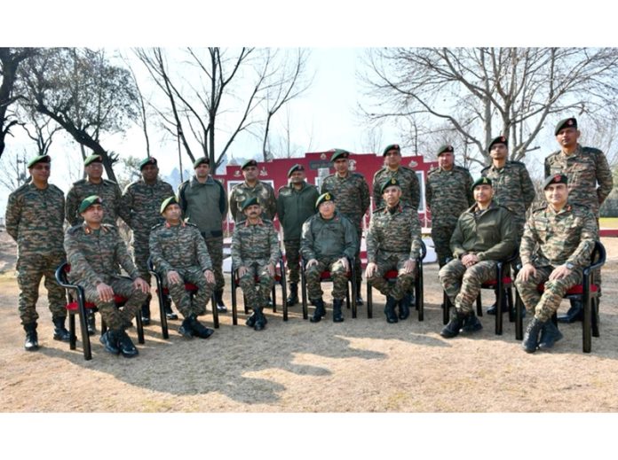 General-Officer-Commanding (GOC), White Knight Corps Lieutenant General Navin Sachdeva during visit to Doda and Kishtwar districts.