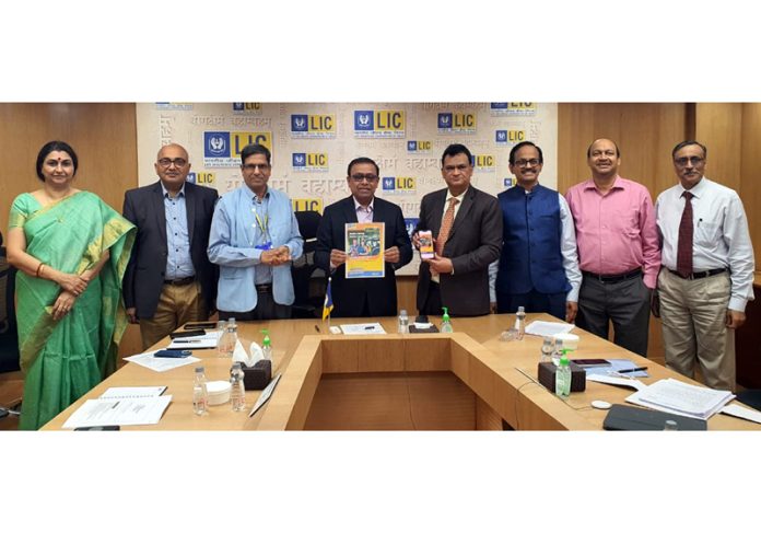 Siddhartha Mohanty, Chairperson LIC of India, launching new plan in a function on Friday. Siddhartha Mohanty, Chairperson LIC of India, launching new plan in a function on Friday.