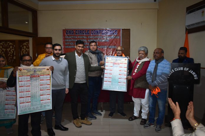 Leaders of BPEA and BMS unveiling calendar for the year 2024. Leaders of BPEA and BMS unveiling calendar for the year 2024.