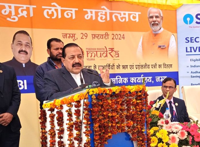 Modi Created Lucrative Livelihood Opportunities Other Than Govt Jobs: Dr Jitendra